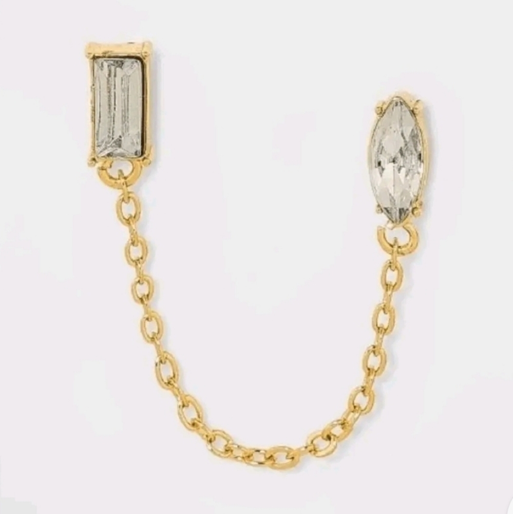 SUGARFIX By Bubblebar Crystal Link  Earrings